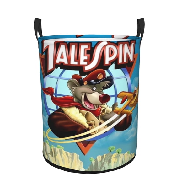 Cesto de Ropa Plegable Desmarcar Talespin Aventuras en Baloo 44x35 cm