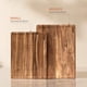 thumbnail image 5 of Juego de 2 tablas de cortar SMIRLY 38 × 28 cm de madera de acacia, 5 of 9