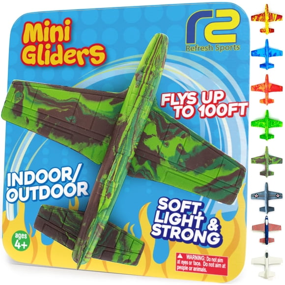 Foam Airplane Toy Glider Plane de poliestireno para niños Refresh