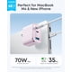 thumbnail image 2 of Cargador Anker B121A 70W 3 Puertos USB-C con Cable Rosa, 2 of 6