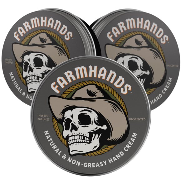 Crema de Manos Farmhands 170 g Pack de 3 Aloe No grasosa