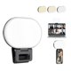 thumbnail image 1 of Luz portátil para selfies, accesorios móviles, 2000 mAh, 2700 a 6500 K, 3 modos, 1 of 8