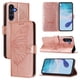 thumbnail image 4 of Funda Cartera Mariposa Para Samsung Galaxy A16 5g Con Soporte Y Ranuras Para Tarjetas Oro Rosa, 4 of 5
