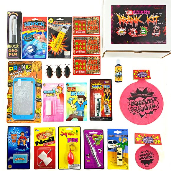 Kit de bromas Jereco Global Ultimate No.1 con Shock Pen y más