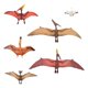 thumbnail image 1 of 6x Figuras De Pterosaurio De Dinosaurio Jurásico, Juguetes Para Ni?os, Regalo, Decoración De La Selva, 1 of 5