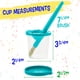 thumbnail image 3 of Juego de vasos y pinceles de pintura U.S. Art Supply para niños, 10 piezas, 3 of 5