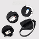 thumbnail image 5 of Bolso bandolera pequeño impermeable para hombre y mujer, ideal para correr, ciclismo, viajes y compras, color negro., 5 of 5