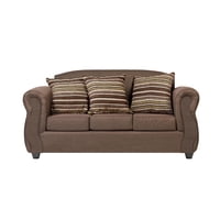 Casa Wow Deco - Sofá Merida 3 Cuerpos Café