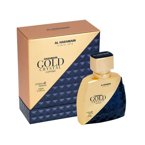 Perfume Gold Crystal Sapphire Extrait De Parfum 100 Ml