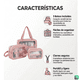 thumbnail image 2 of Set 3 Organizador Bolsa De Maquillaje Impermeable Viaje, 2 of 2