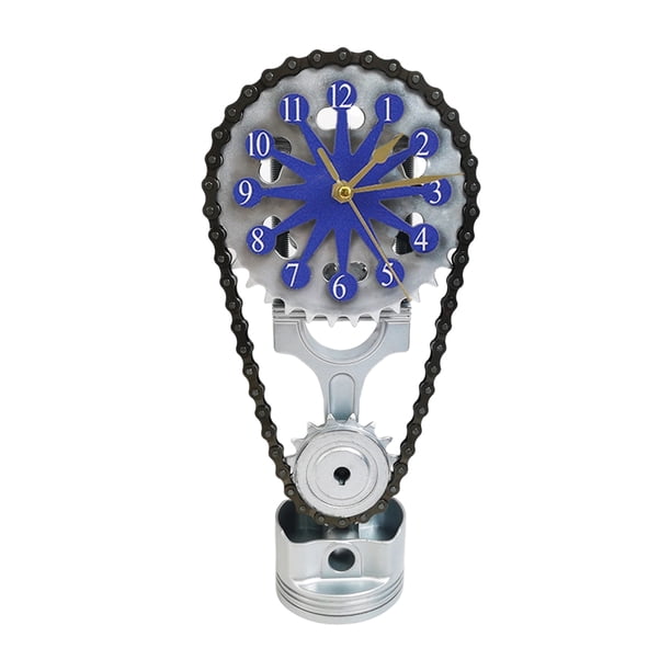 Reloj de engranajes de escritorio creativo Reloj de engranajes giratorio Reloj de engranajes giratorio USB