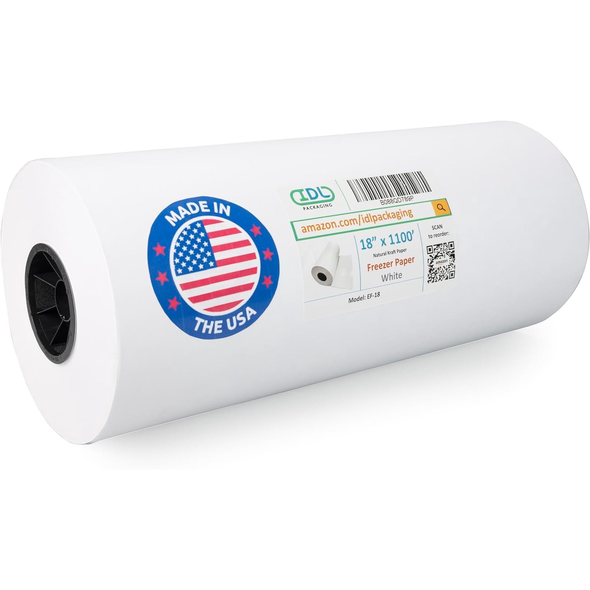 Idl Packaging - Rollo De Papel Para Congelador Idl, Embalaje De 18 Cm X 4000 M (1100 Pies)