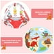 thumbnail image 5 of Corral Gimnasio De Bebes Con Sonajeros Con Sonidos Rojo, 5 of 5