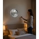 thumbnail image 2 of Reloj Pared Decorativo Giratorio Diseño Engranajes Jhn, 2 of 3