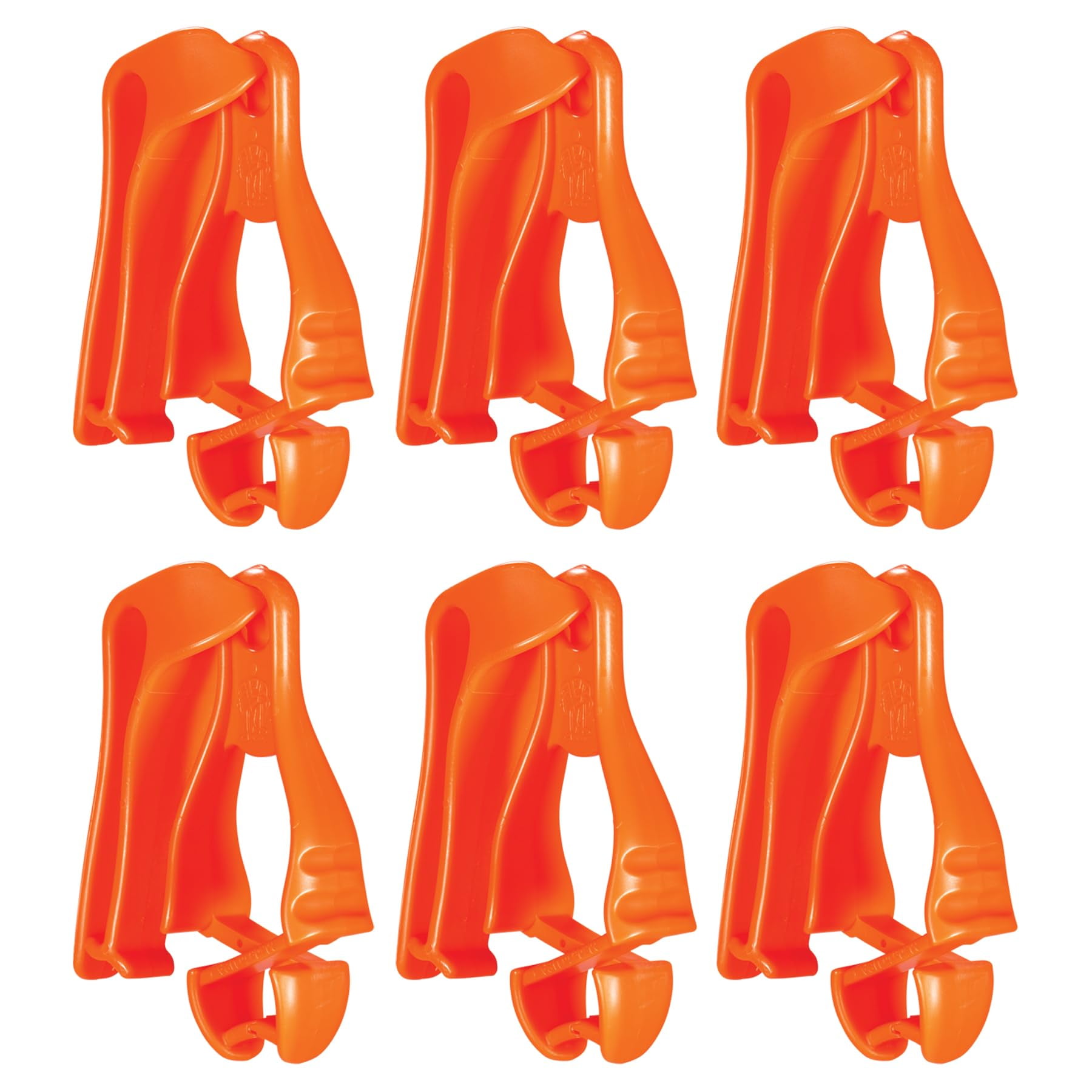 Soporte Para Guantes Ergodyne Squids 3405 Con Clip Para Cinturón, Paquete De 6
