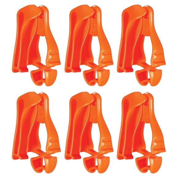 Soporte para guantes Ergodyne Squids 3405 con clip para cinturón, paquete de 6