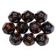 thumbnail image 1 of 10 Uds. Dados De 12 Lados D12 Dados Poliédricos Para Juegos De Mesa De Mazmorras Y Dragones Rojo Azul, 1 of 4