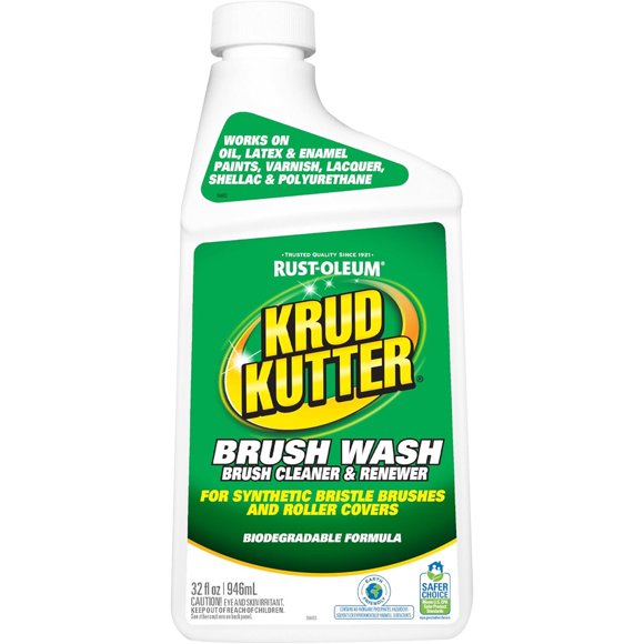 Krud Kutter BrushWash Cleaner and Renewer, 32 oz, limpiador de pinceles