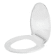 thumbnail image 1 of Tapa De Baño Asiento Wc Universal Cierre Suave Blanco, 1 of 3
