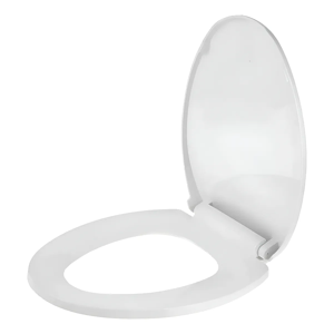 Genérico - Tapa De Baño Asiento Wc Universal Cierre Suave Blanco