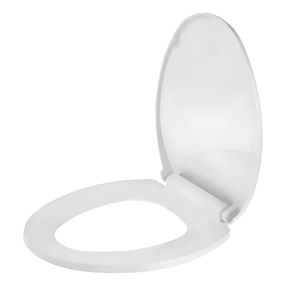 Tapa De Baño Asiento Wc Universal Cierre Suave Blanco