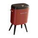 thumbnail image 5 of Cubo De Basura Con Patas, Cubo De Basura Alto Para Ba?o, Oficina, Inodoro, Color Rojo, 5 of 5