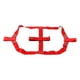 thumbnail image 4 of Correa De Amarre Para Rueda Trasera De Motocicleta Arnés De Transporte De Neumáticos De Poliéster Resistente Rojo, 4 of 5