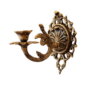 Magideal - Candelabro De Pared, Candelabro Decorativo, Arte De Pared, Artesanía, Candelabro De Hierro Retro Para Decoración De Dormitorio Y Sala De Estar