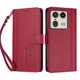 thumbnail image 3 of Funda Cartera Trébol para Motorola Edge 50 Ultra 5G con Ranuras Tarjetas y Carga Inalámbrica Rojo, 3 of 6