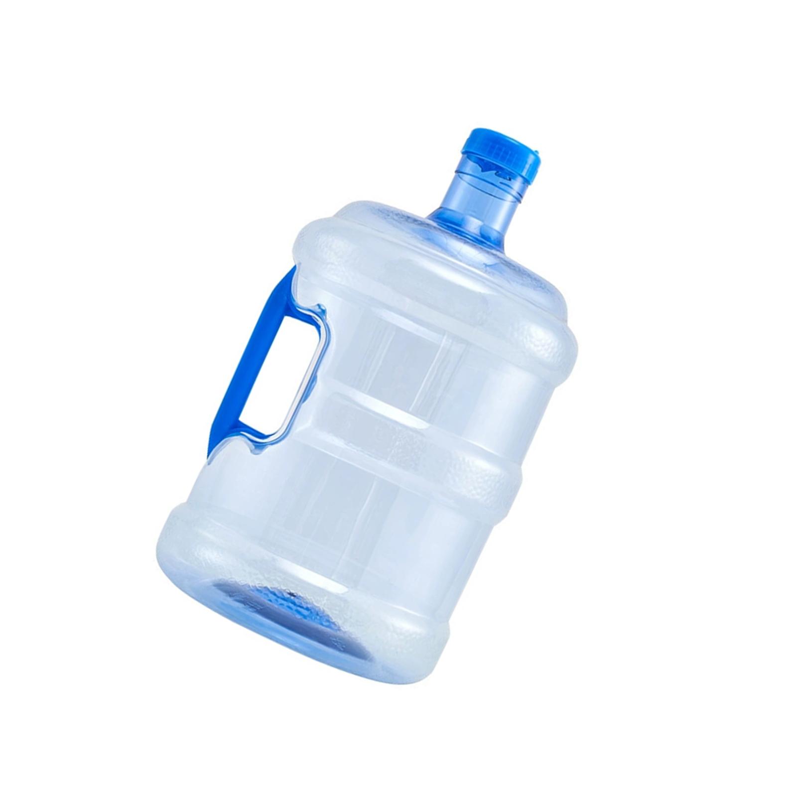 Magideal - Botella De Agua De 10 Litros Con Tapón De Rosca, Botella De Agua Mineral De Grado Alimenticio, Contenedor De Jarra, Asa De Transporte De Fácil Agarre