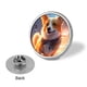 thumbnail image 3 of Insignia de Botón Redondo Desmarcar Corgi 2.8 cm, 3 of 6