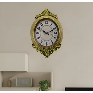 Genérico - Reloj Pared Decoratiivo Antiguo Metal Elegante Sala Lau