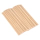 thumbnail image 2 of 50 / 100x Palo De Madera Sin Terminar Artesanía De Carpintería Poste De Varilla 15 Cm 50 Piezas, 2 of 5