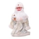 thumbnail image 3 of Lindo Juguete Eléctrico De Papá Noel Decorativo Para Vacaciones De Navidad Regalo Divertido Blanco, 3 of 3