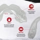 thumbnail image 3 of Protector bucal SAFEJAWZ Sports Slim Fit para adultos y jóvenes con funda transparente, 3 of 6