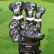 thumbnail image 3 of Funda para Driver de Golf caiobob Calavera Cuero Negro, 3 of 7