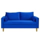 thumbnail image 1 of Sofa Sky 3C Felpa 01 Azul Rey, 1 of 6