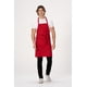 thumbnail image 1 of Pechera de Chef F8 - Rojo | Chef Works, 1 of 2
