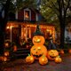 thumbnail image 5 of Linterna inflable de calabaza Halloween NovaFloat 1,8 m LED, 5 of 9