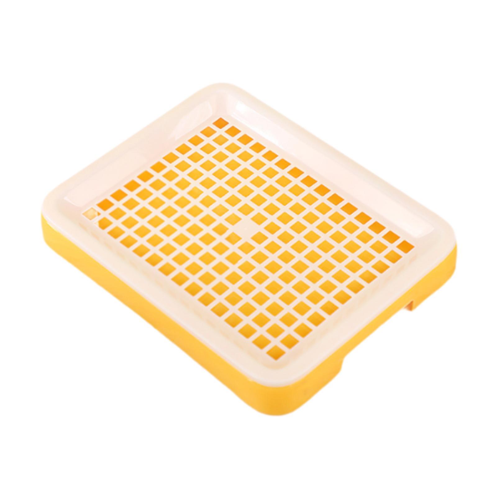 Ioensy - Bandeja De Arena Para Ir Al Baño Portátil Para Animales Pequeños Suministros Para Mascotas Chinchillas