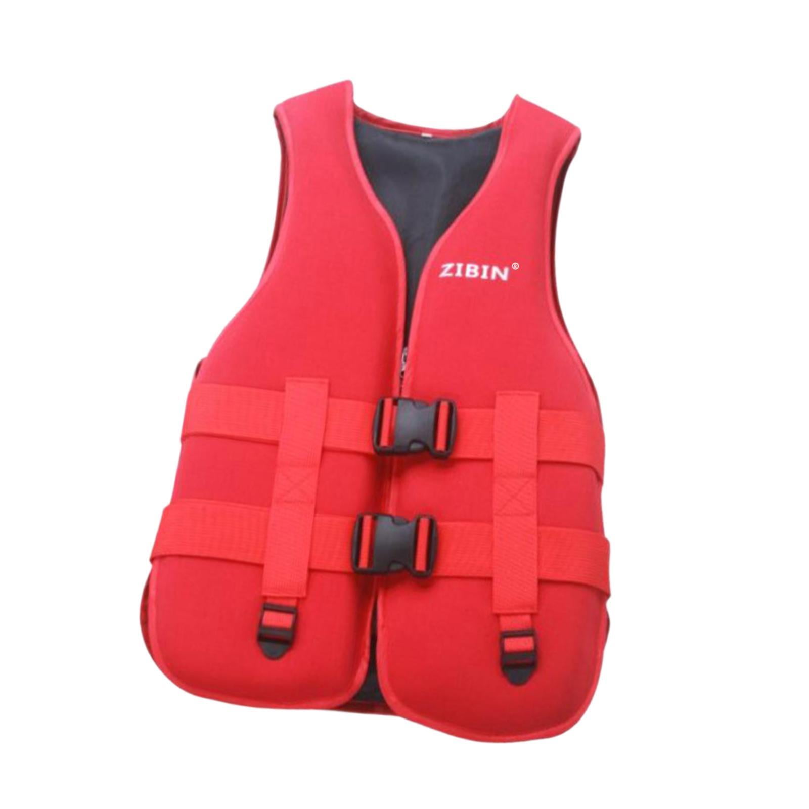 Magideal - Chaleco Salvavidas Deportivo Chaleco Salvavidas Para Windsurf Kayak Rafting Rojo Xl