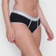 thumbnail image 4 of Calzón Mujer Boyshort Negro Corona, 4 of 5
