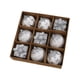 thumbnail image 3 of 9 Piezas De Bolas De Navidad De 3 Pulgadas Colgantes Decorativos Para Ventana Plateada, 3 of 3