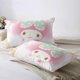 thumbnail image 4 of Diez pink my bunny melody duvet cover set for Kids Girls soft microfiber 3pc bedding set-hello cat Kitty pomporin and cinnamon full, 4 of 5
