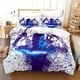thumbnail image 1 of Sword Art Online Anime Quilt Duvet Cover Set Pillowcase Soft Bed Linen 3-Piece Bedding Set, 1 of 5