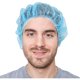 thumbnail image 2 of Gorros Bouffant Unisex de Polipropileno, 2 of 3