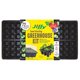 thumbnail image 1 of Kit de siembra de semillas Jiffy Greenhouse de 72 celdas con bandeja de 28 x 56 cm, 1 of 3