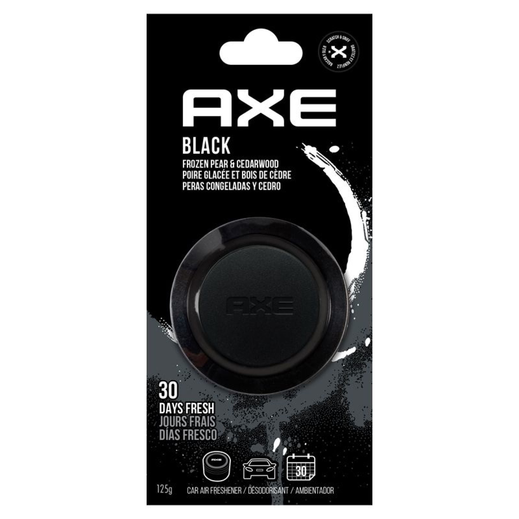 Aromatizante Para Auto Gelcan Black 125g Axe