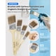 thumbnail image 4 of Kit de rodillos de pintura RYMTOX, 33 unidades, con barra de extensión y cepillos, 4 of 8