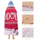 thumbnail image 4 of Rudolph El De La Nariz Roja Manta Capa Con Capucha Anti Bolitas Manta De Lana Ártica Suave Manta Portátil De Felpa Ligera Y Lujosa Poncho Para Siesta En Casa Y Oficina 100*130cm, 4 of 6